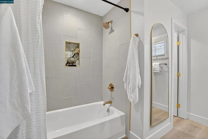 Hall Split Bathroom