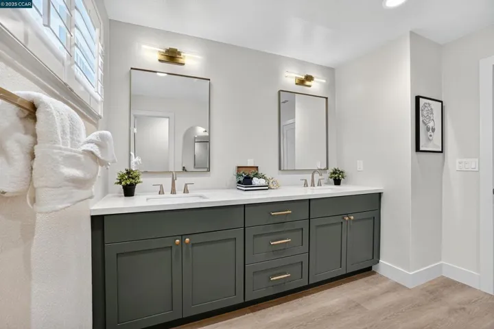 Hall Split Bathroom