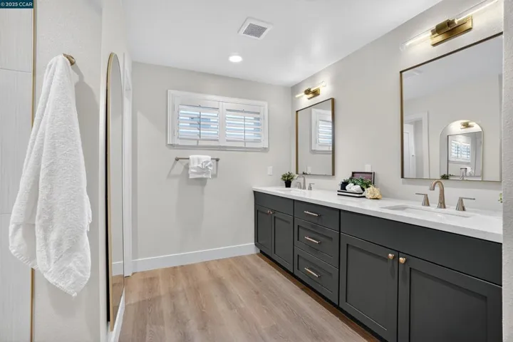 Hall Split Bathroom