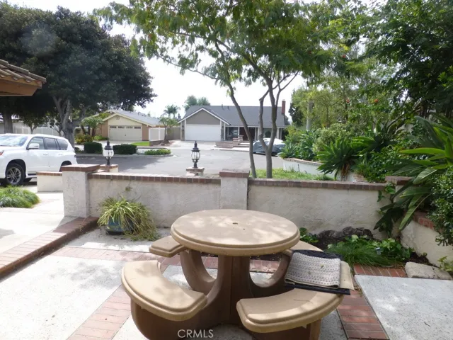 front courtyard