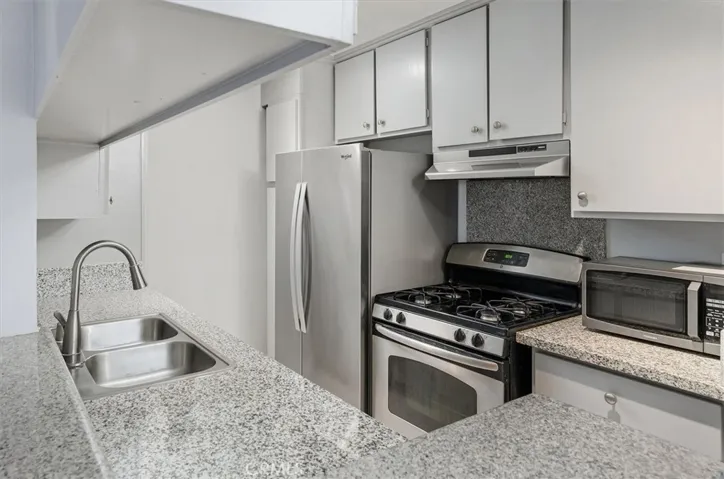 Granite countertops galley kitchen