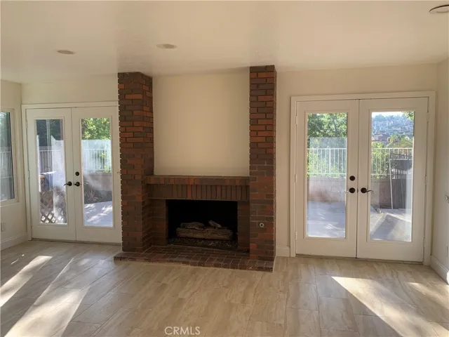 Bonus room with firep[lace