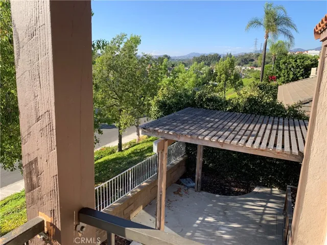 View from the master;s balcony