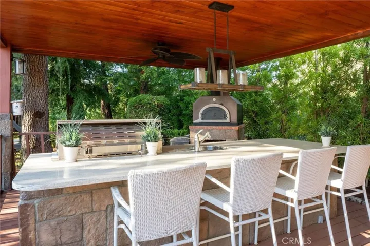 Covered Backyard Deck