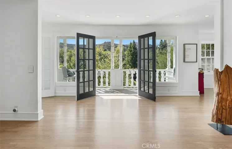 French Doors to Balcony