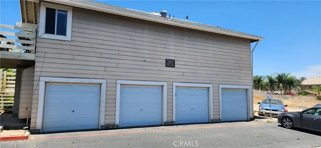 one car garage attched below the unit