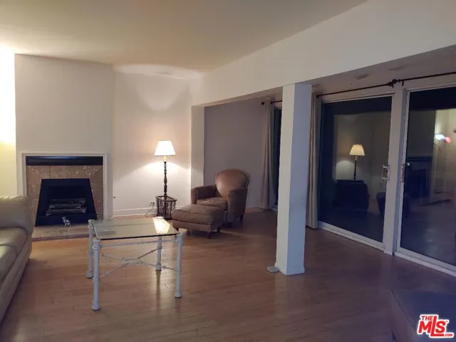 living room with huge ocean vi