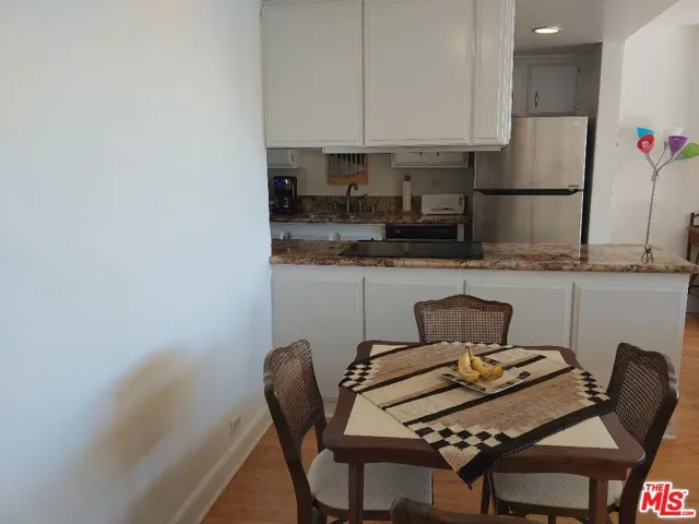 kitchen with granite island