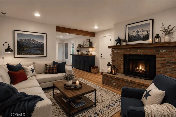 Family Room - Virtually Staged