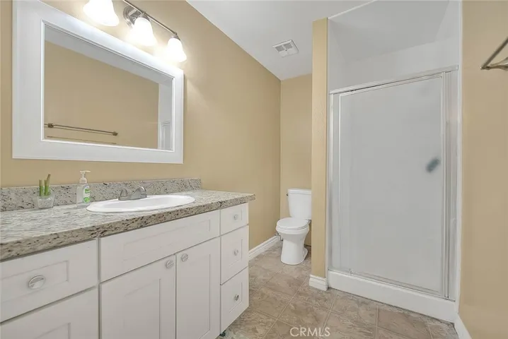 Bathroom #1 with Upgraded Vanity and Shower