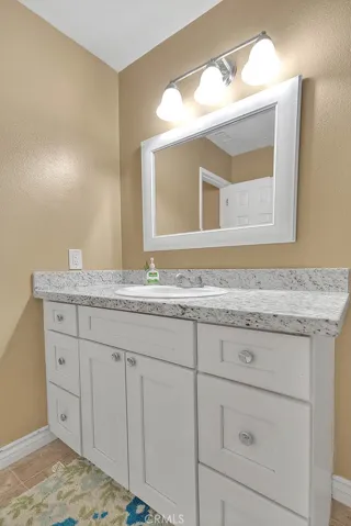 Vanity with Granite Counters