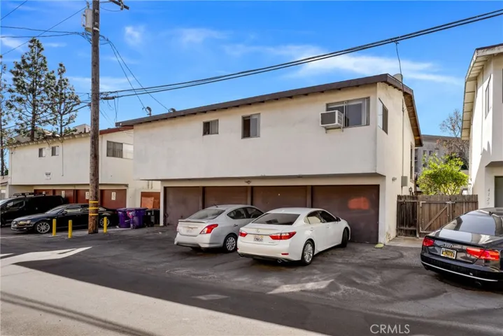 each unit has a one car detached garage