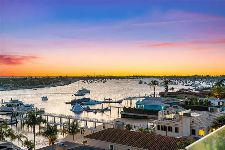 Upper-3rd Level Terrace-Elevated Aerial View Northwest at Sunset.. Incessantly Breathtaking