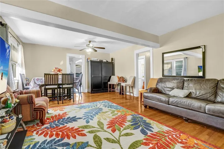 Unit A - living room