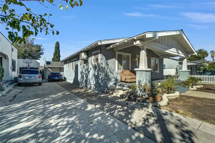Unit A drive way and one car garage