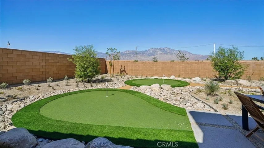 MODEL HOME BACK YARD