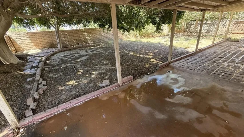 Back Patio Outside of Master