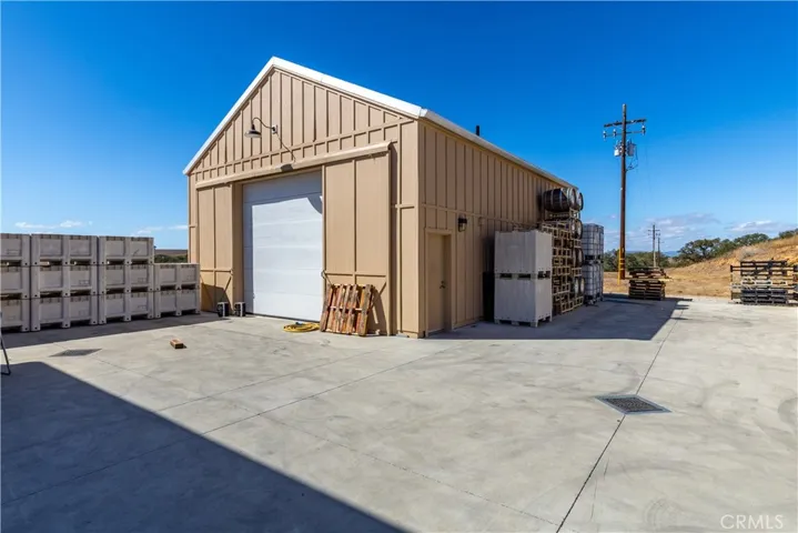 One of the winery structures.