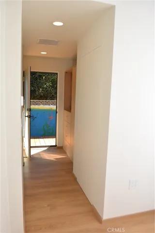 Hall to front door.