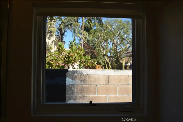 View from bathroom window.