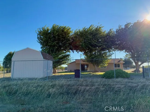 Outside of the backyard fence