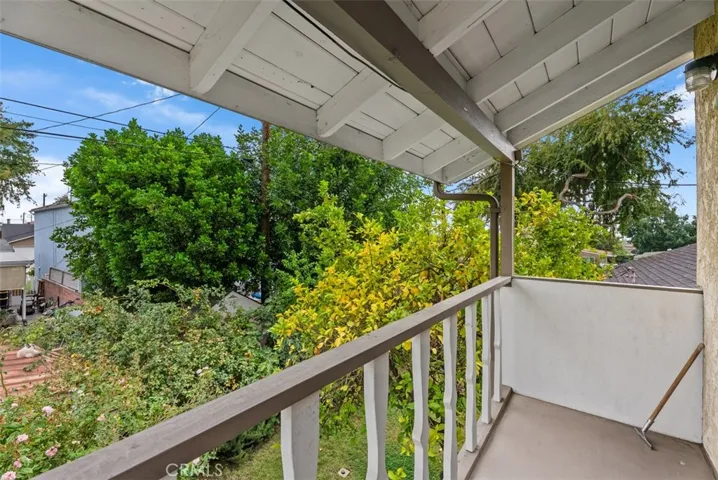 Balcony from Bedroom