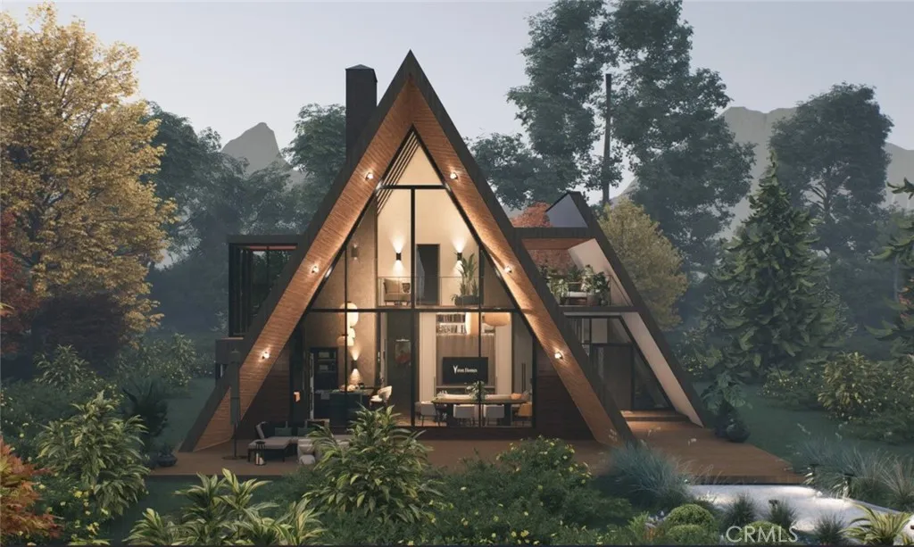Rendering of the house the seller planned to build