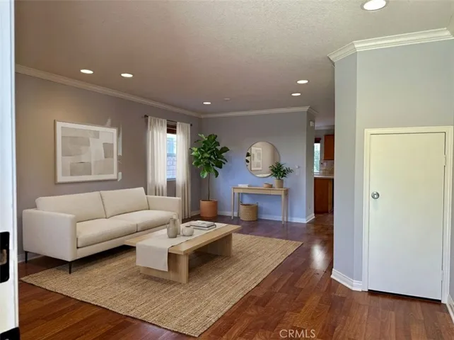 Living Room Virtual Staging