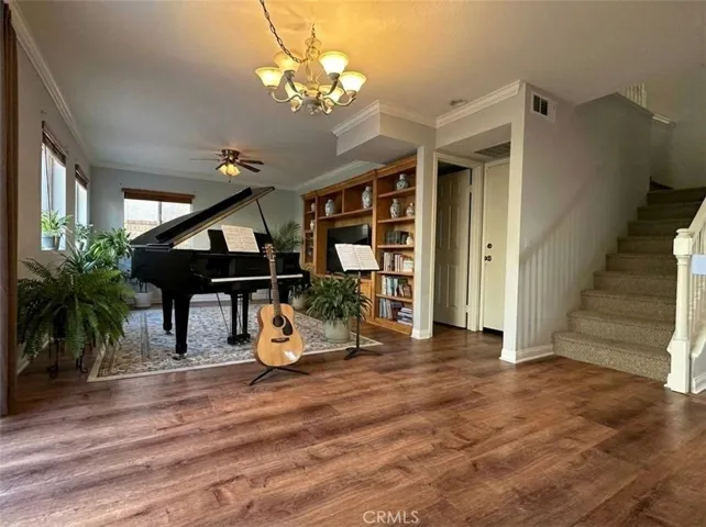 Family Room Virtual Staging