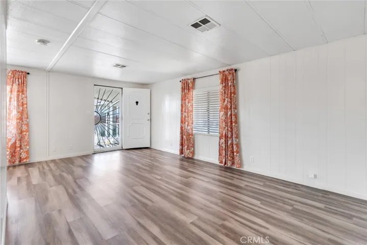 living room, view of front door