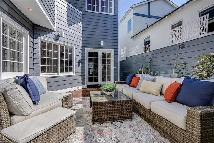 Outdoor patio sitting, play and/or entertaining area. Relax.