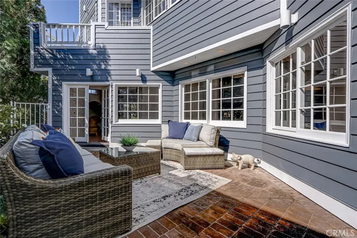 South side patio.