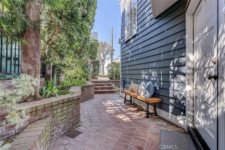 Walkway to your front door.