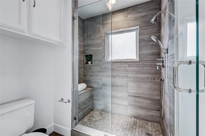 Beautiful walk-in shower.