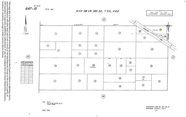 Plat Map