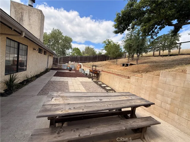 Patio and entertaining space