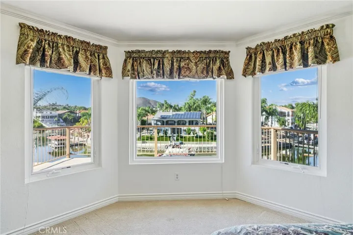 Primary Bedroom View of Cove