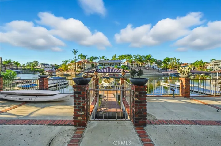 Entrance to Private Dock