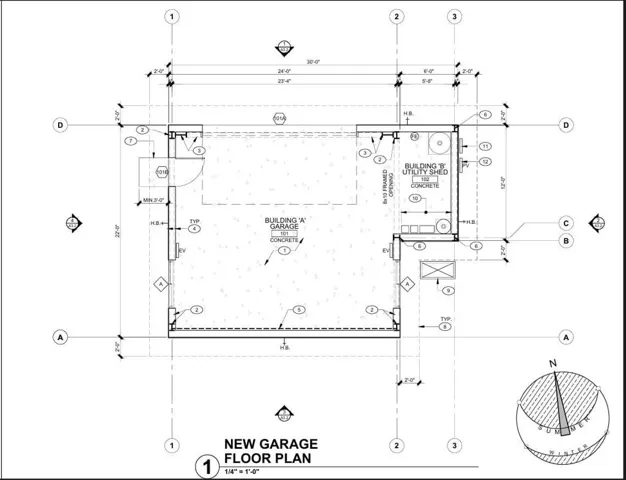 garage floor plan