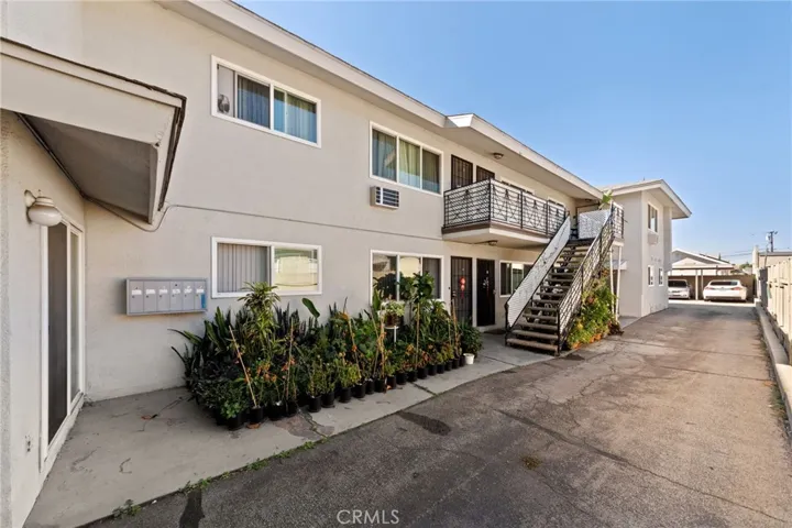 Driveway and stairs