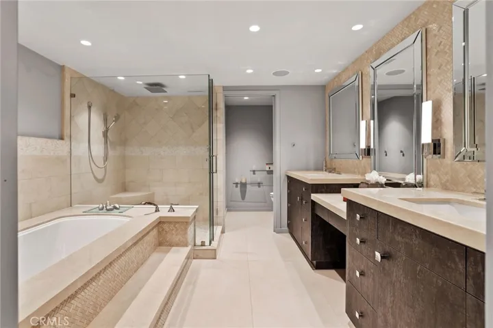 Primary bathroom suite