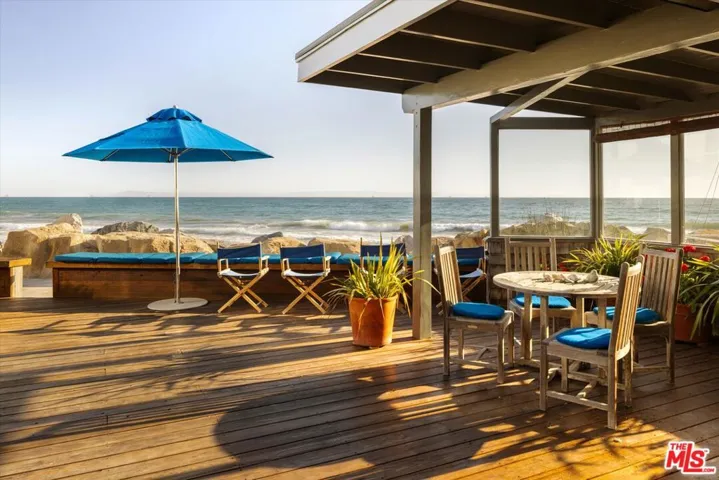 beachside terrace
