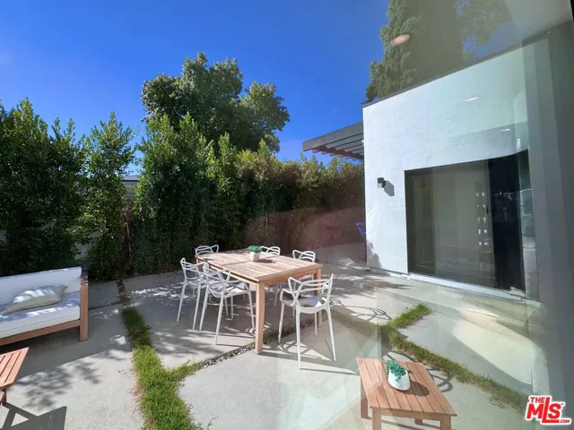 Outdoor courtyard