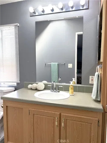 Master bathroom vanity
