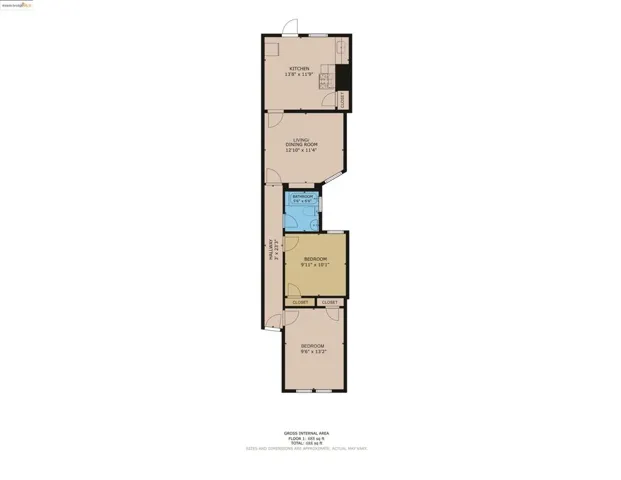 View of home floor plan