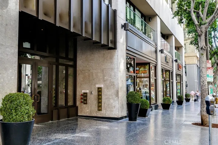 Exterior of Building Entrance