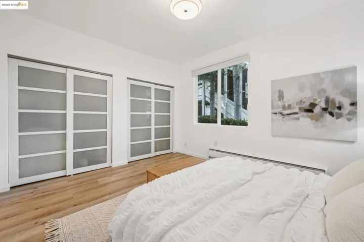 Bedroom with Closet View