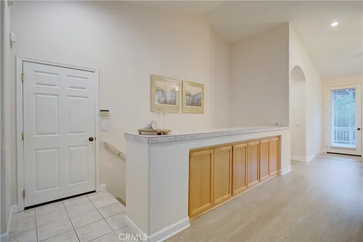 Upstairs entry