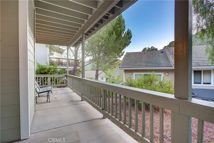 Downstairs patio