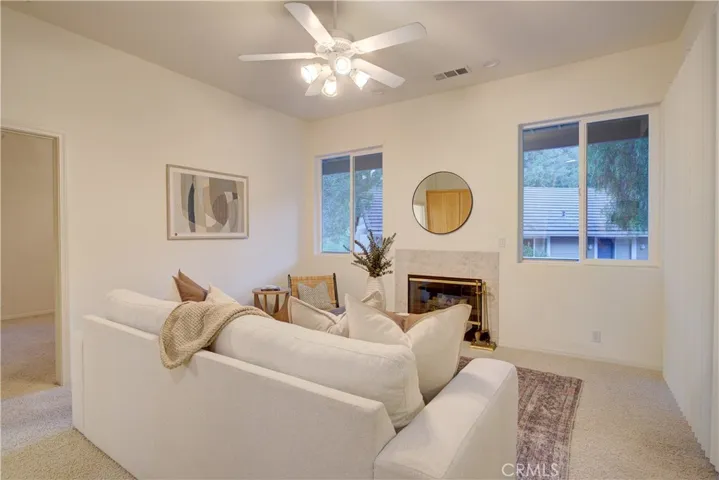 Downstairs living area